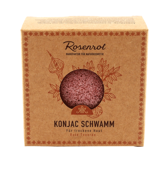 Rosenrot - Konjac Sponge - Purify and Glow 🌹✨