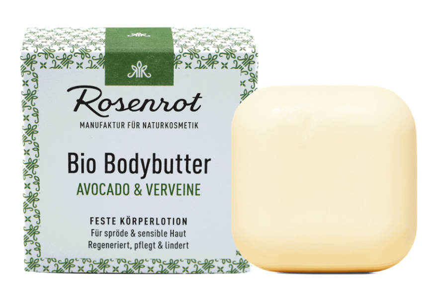 Rosenrot - Bio Bodybutter Avocado & Verveine - Nourishing Skin Care 🌿✨