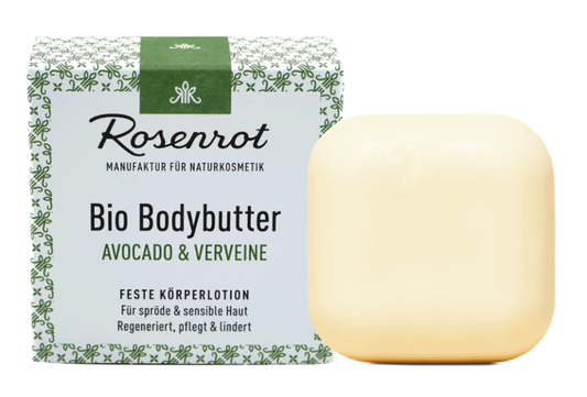 Rosenrot - Bio Bodybutter Avocado & Verveine - Nourishing Skin Care 🌿✨