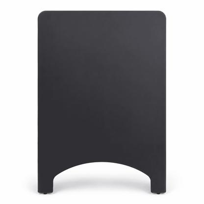 Magnetischer Holz-Kundenstopper 90x60 cm – Outdoor Schwarz