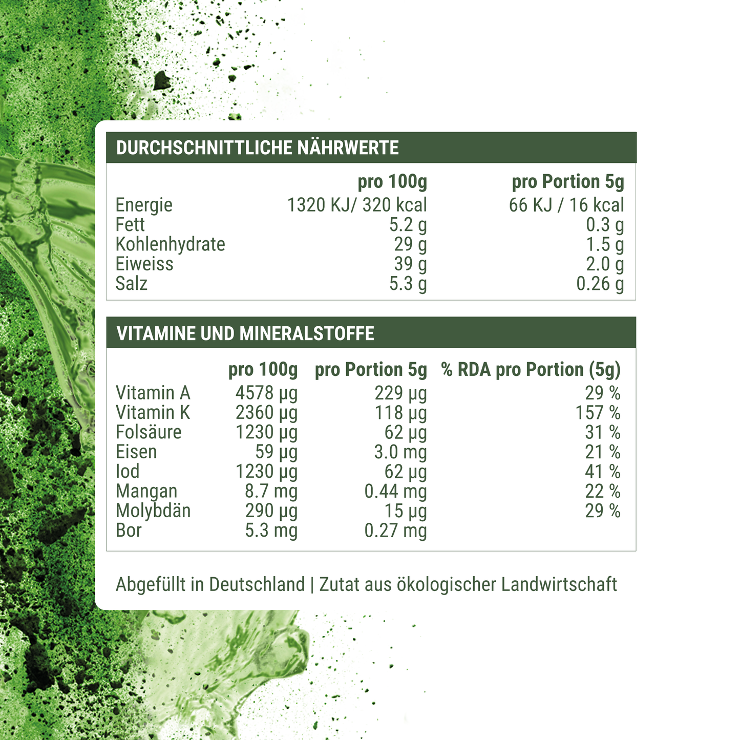 Refill-Bag Urweizengras Saftpulver (KAMUT® Khorasan)