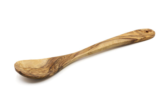 Regular olive wood polenta and stirring spoon