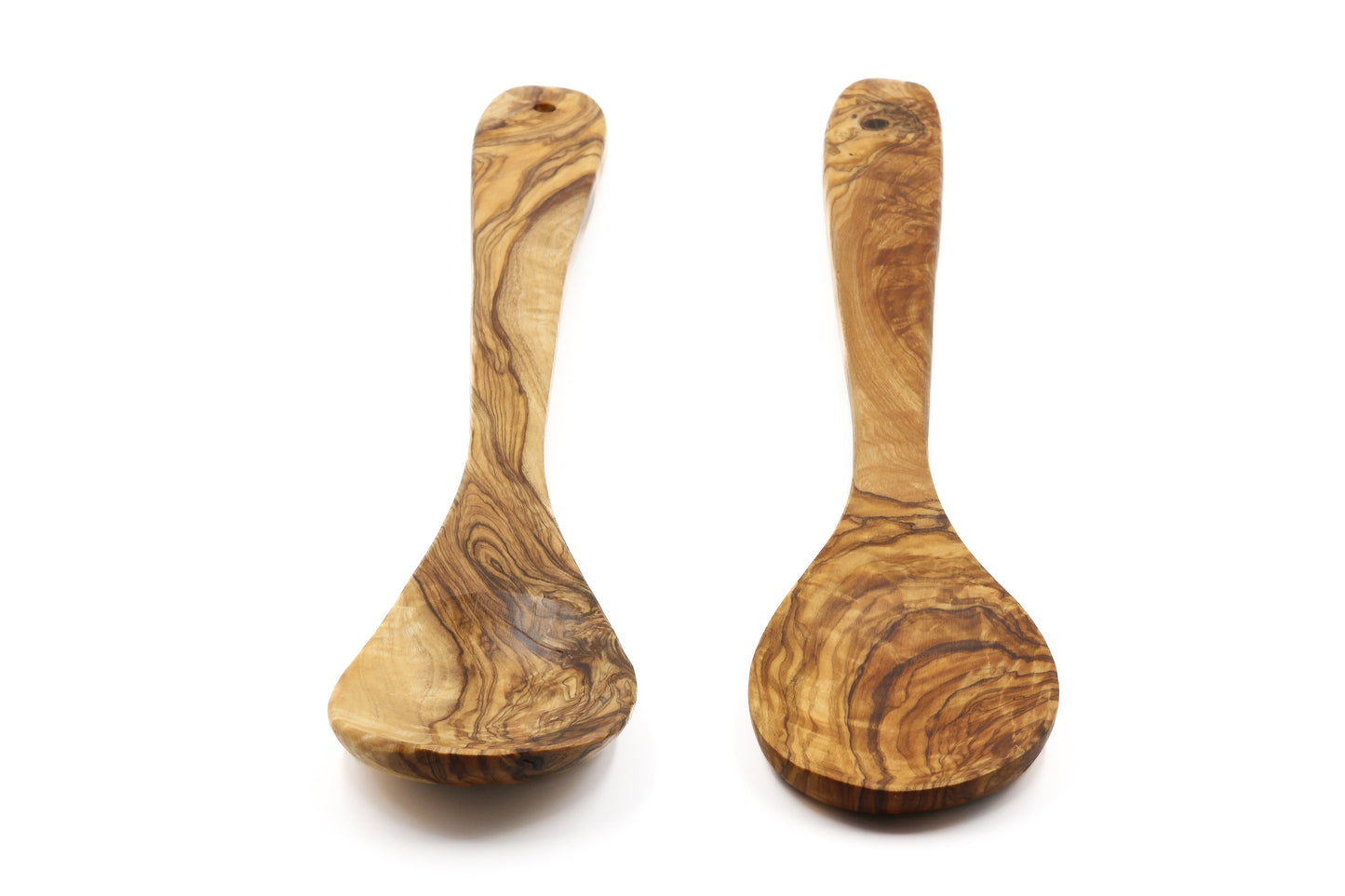 Regular olive wood polenta and stirring spoon