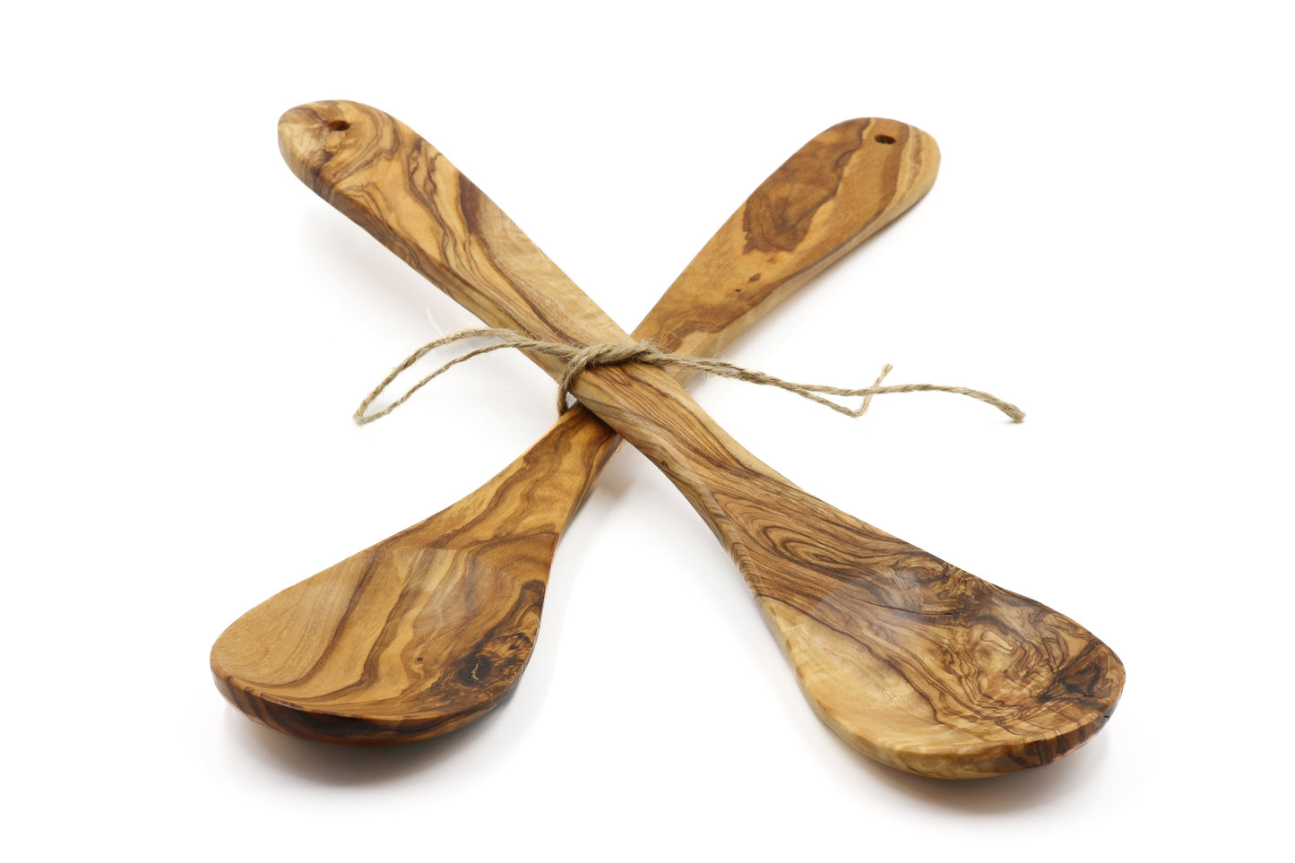 Regular olive wood polenta and stirring spoon