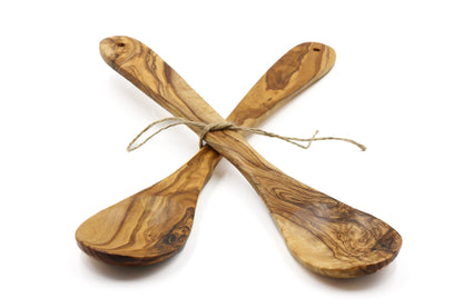 Regular olive wood polenta and stirring spoon