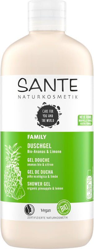 Sante - Family Shower Gel - Fresh Pineapple & Lemon 🍍🍋