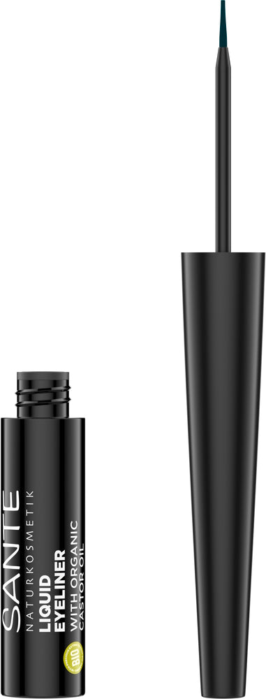 Sante - Liquid Eyeliner 03 Marine - Bold & Beautiful Look 🌊✨