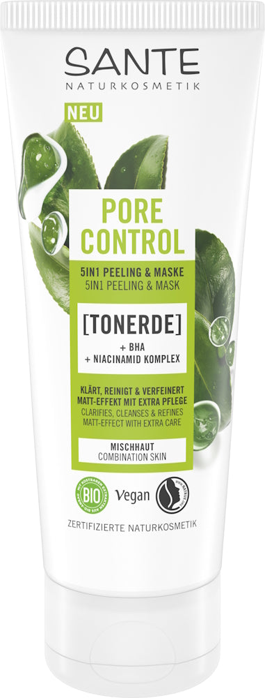 Sante - Pore Control 5in1 Peeling & Mask - Clear Skin Solution 🌿✨