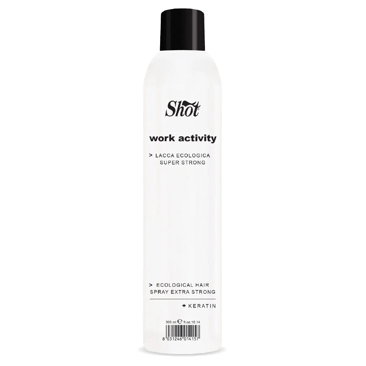 Shot Work Activity Ökologisches Haarspray Super Strong · 300 ml