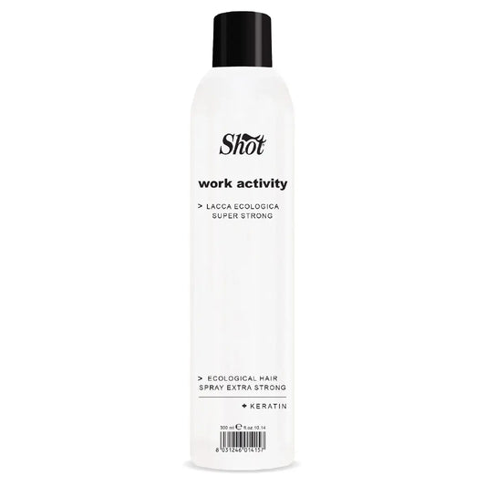 Shot Work Activity Ökologisches Haarspray Super Strong · 300 ml