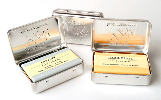 SAVON DU MIDI - Soap Tin Case - Elegant & Durable Storage 🧼✨