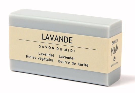 SAVON DU MIDI - Shea Butter Lavender Soap - Luxurious French Care 🌿💜