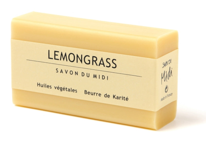 SAVON DU MIDI - Lemongrass Shea Butter Soap - Refresh & Nourish 🌿🧼