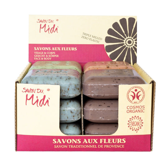 SAVON DU MIDI - Floral Soap Display - Natural & Vegan 🌸