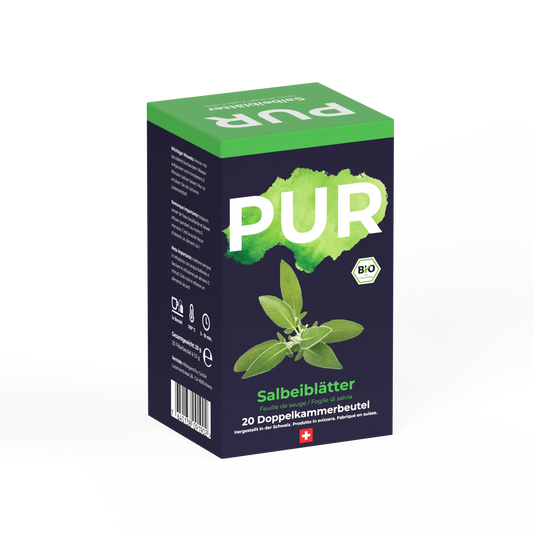 PUR Salbeiblätter Tee BIO 20 Btl