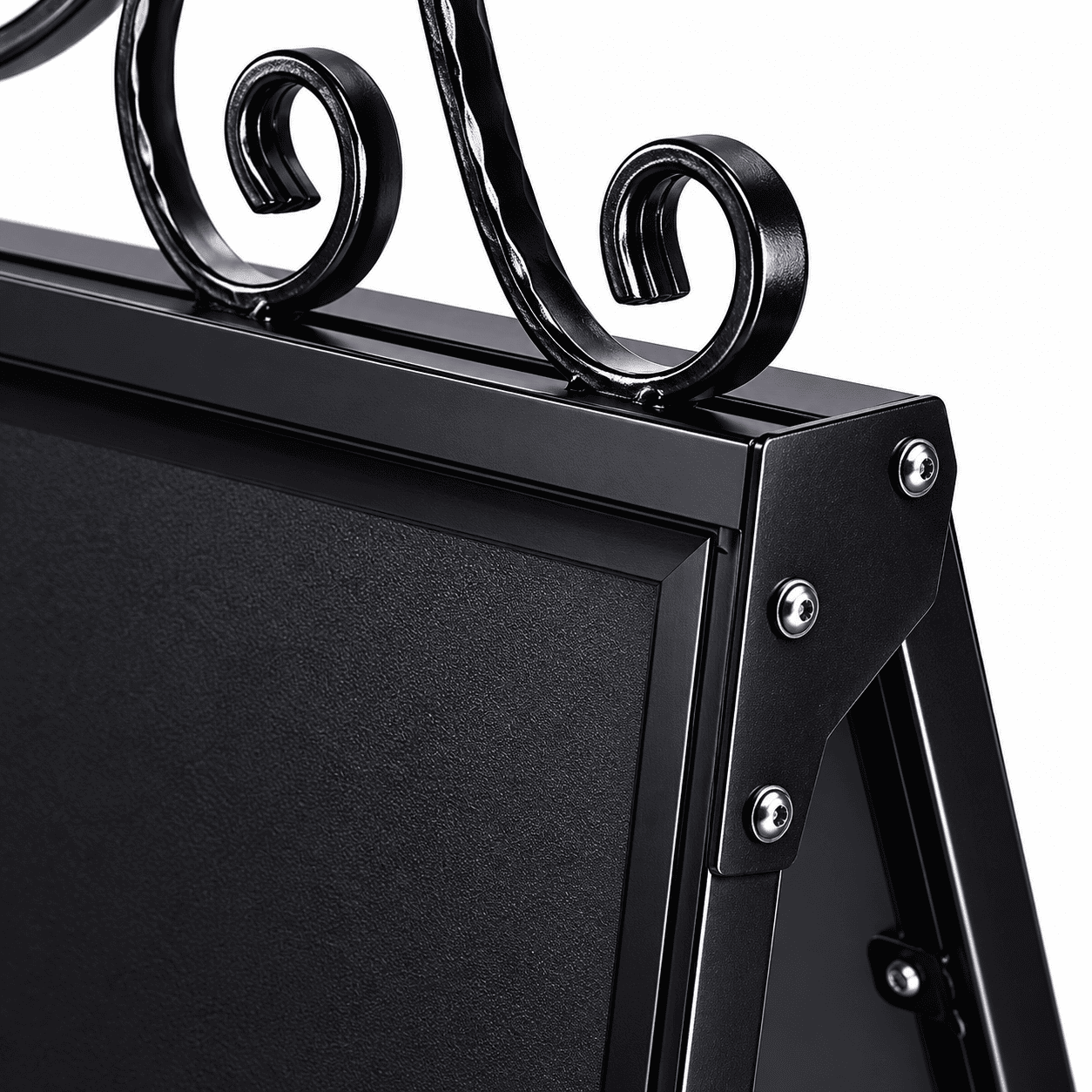 Heritage Sign Antik – Kundenstopper mit Kreidetafel & Rollen