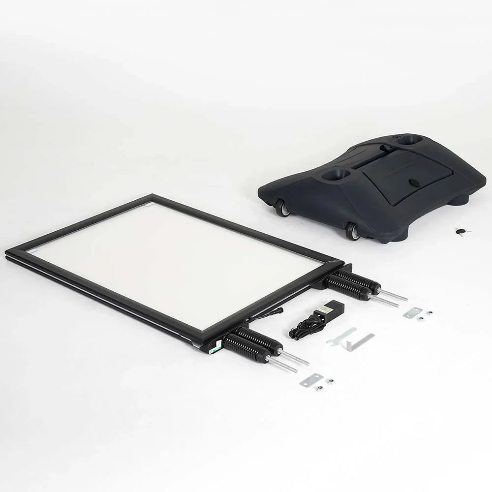 LED Economy Kundenstopper WindPro®, DIN A1, Outdoor