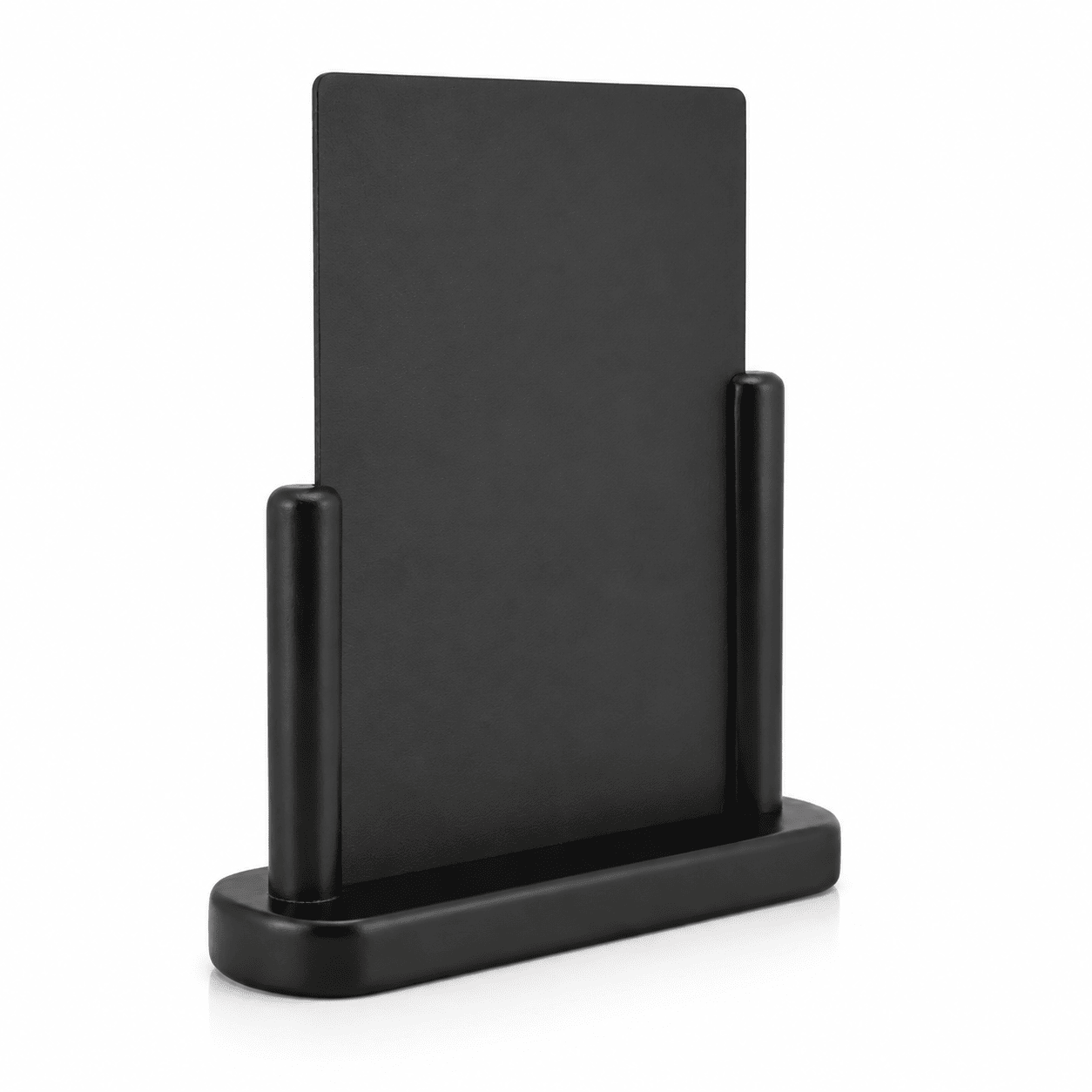 Securit® Tischkreidetafel, Holzsockel Schwarz