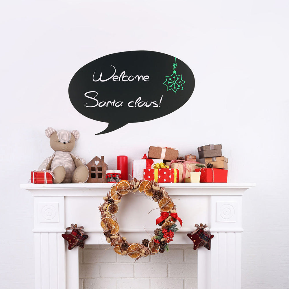 Securit® Wandkreidetafel Silhouette Sprechblase, 47x27cm