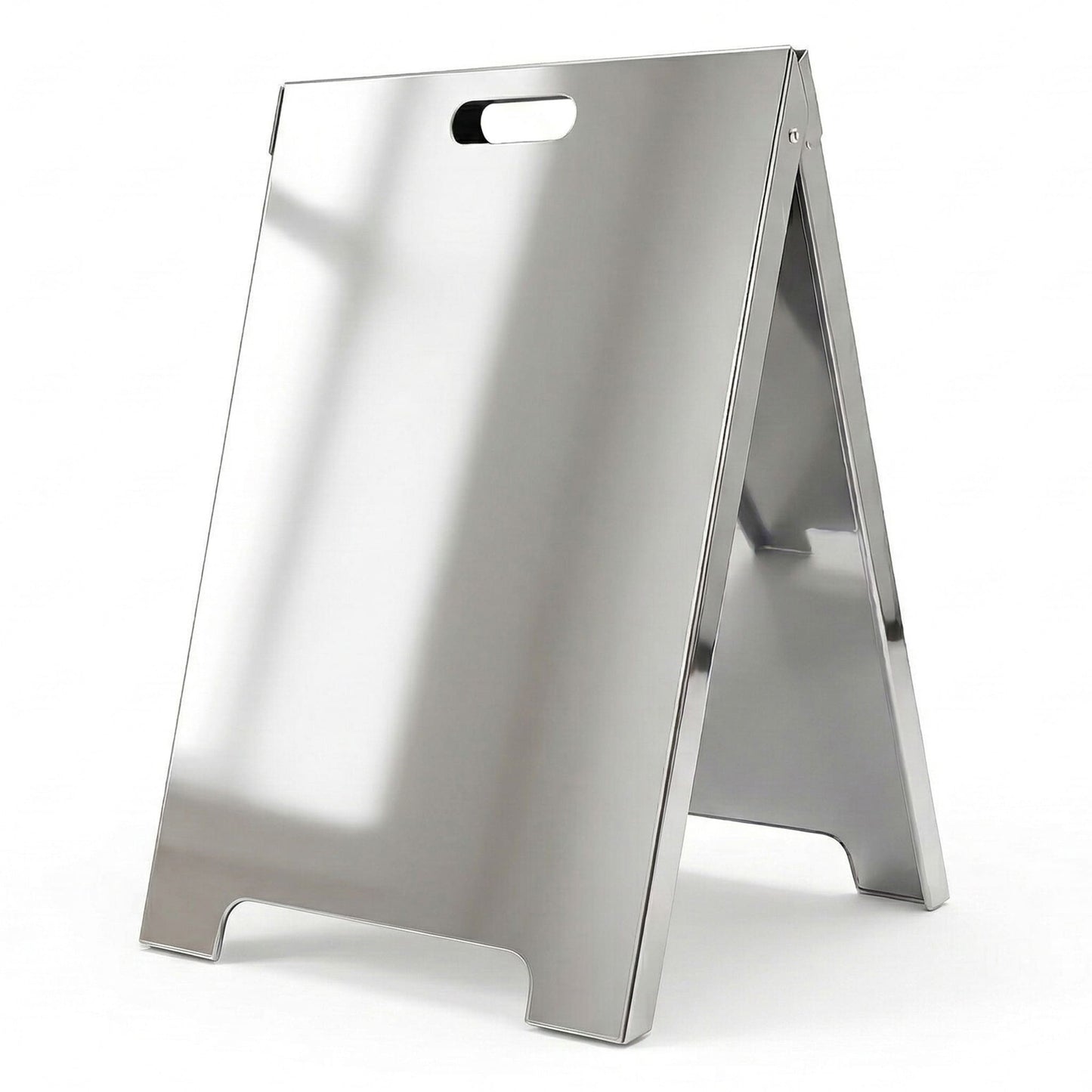 Kundenstopper Spiegeloptik, 60x90cm, Indoor