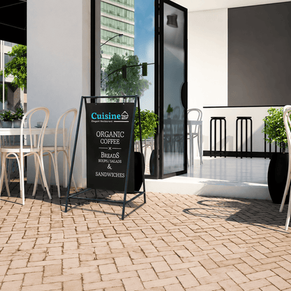 Kundenstopper Swing Board