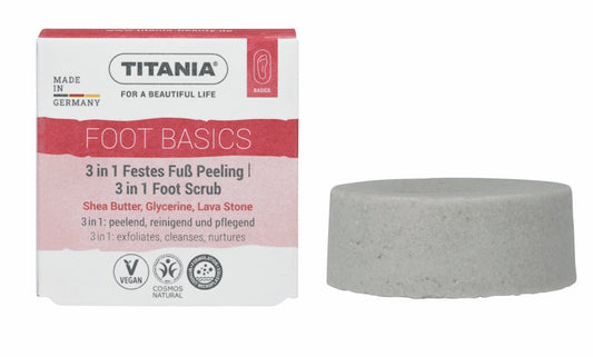 TITANIA 3in1 Festes Fuss Peeling 60g