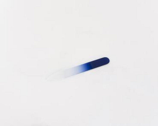 FINIGRANA - Glass Nail File 90mm Blue - Precision Grooming Tool 💅✨