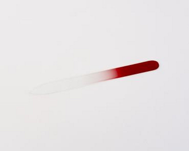 FINIGRANA - Glass Nail File 140mm Red - Smooth & Stylish 💅✨