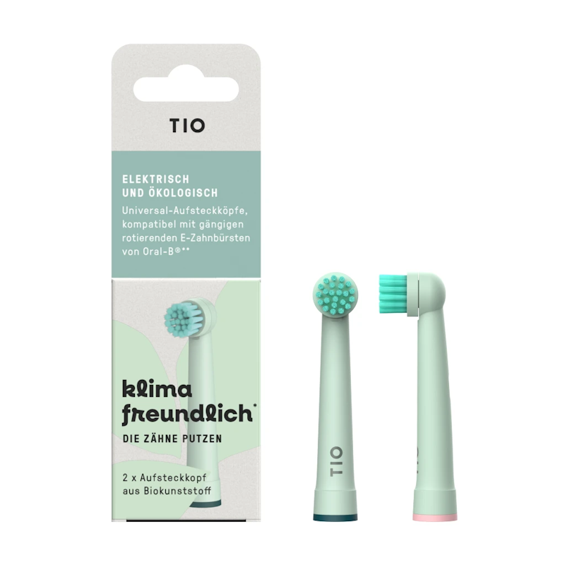 TIO - TIOMATIK Replacement Heads - Eco-Friendly Toothbrush Heads 🌿🦷