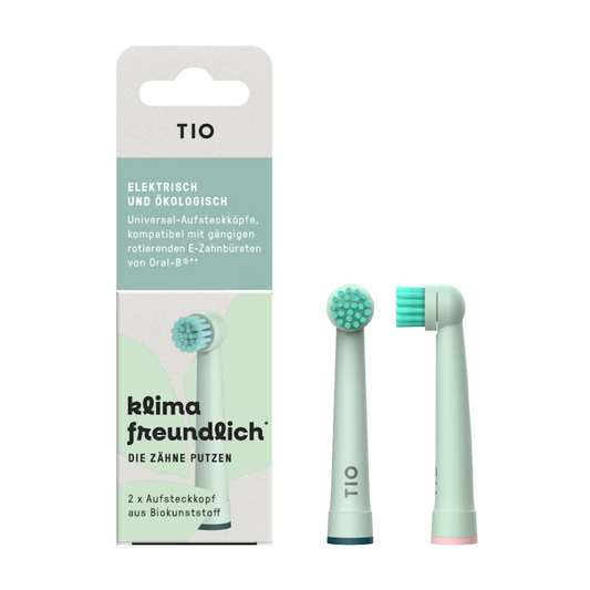 TIO - TIOMATIK Replacement Heads - Eco-Friendly Toothbrush Heads 🌿🦷