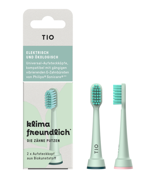 TIO - Sonic Brush Heads - Eco-Friendly Oral Care 🌿🌍