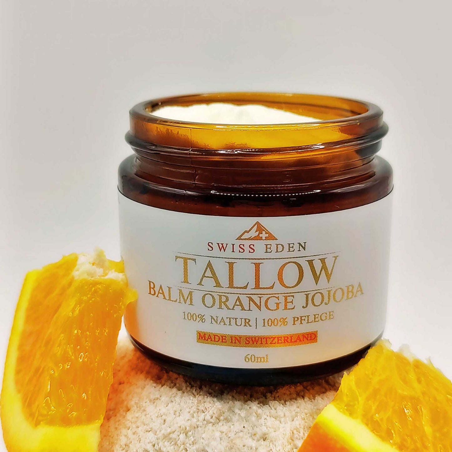 Schweizer Tallow Balm - Limitierte Pflege mit Orangenduft und Jojoba von Swiss Eden