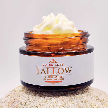 Schweizer Tallow Balm Pure – 100% Demeter Bio-Rindertalg ohne Zusätze von Swiss Eden