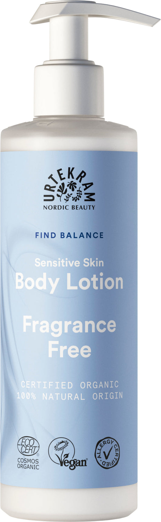 URTEKRAM - Sensitive Skin Body Lotion - Fragrance-Free Care 🌿✨