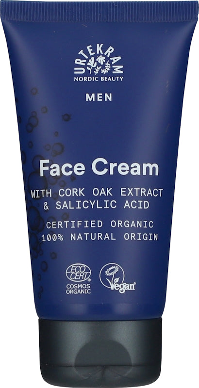 URTEKRAM - Men's Face Cream - Hydrating & Organic 🌿✨