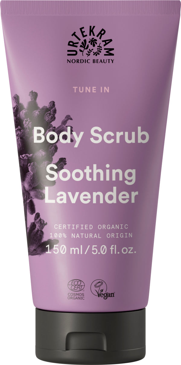 URTEKRAM - Soothing Lavender Body Scrub - Unveil Your Skin's Radiance 🌿💜