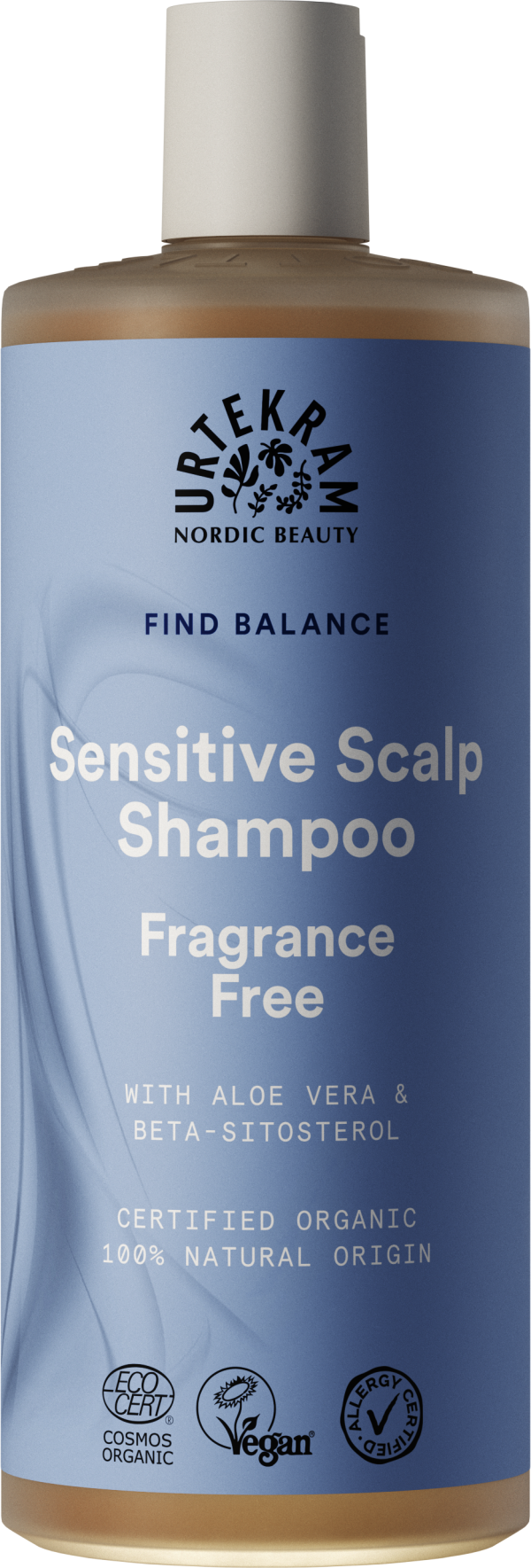 URTEKRAM - Sensitive Scalp Shampoo - Fragrance-Free Care 🌿✨