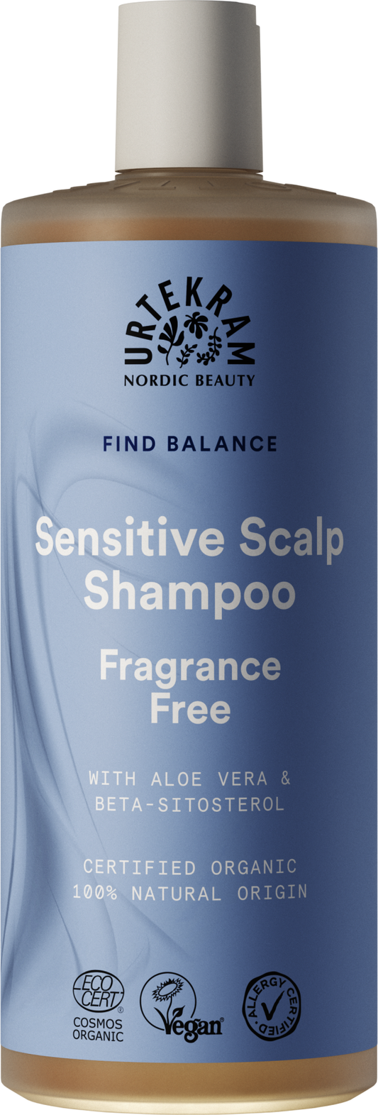 URTEKRAM - Sensitive Scalp Shampoo - Fragrance-Free Care 🌿✨