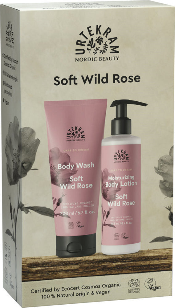 URTEKRAM - Soft Wild Rose Gift Set - Pamper Yourself 🌹✨