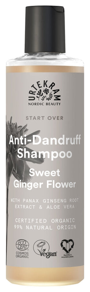 URTEKRAM - Anti-Dandruff Shampoo Sweet Ginger Flower - Natural Hair Care 🌸🌿