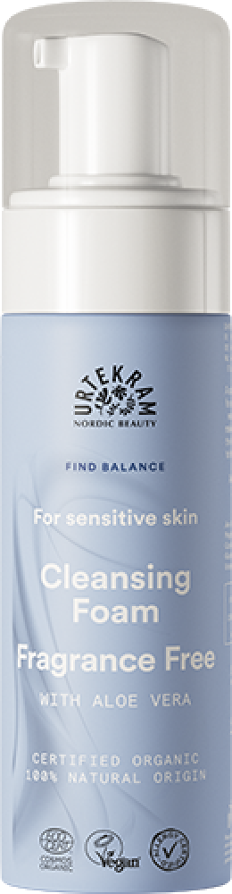 URTEKRAM - Cleansing Foam Sensitiv - Gentle & Vegan 🌿