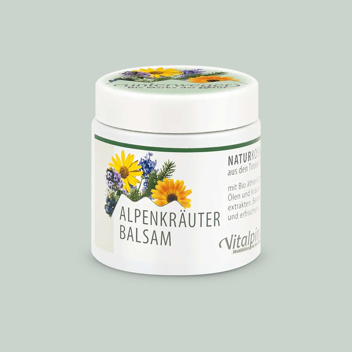 Alpenkräuter Balsam Unterweger – zur Pflege bei Muskelverspannung & Ermüdung