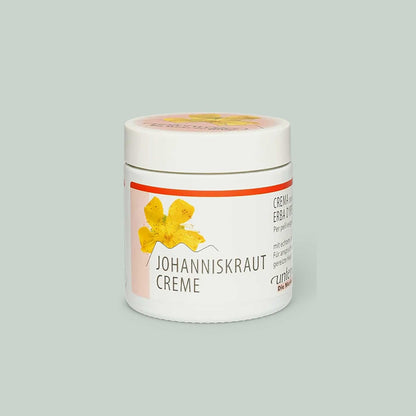Johanniskraut Pflegecreme Unterweger – mit Johanniskrautöl zur Beruhigung gereizter Haut