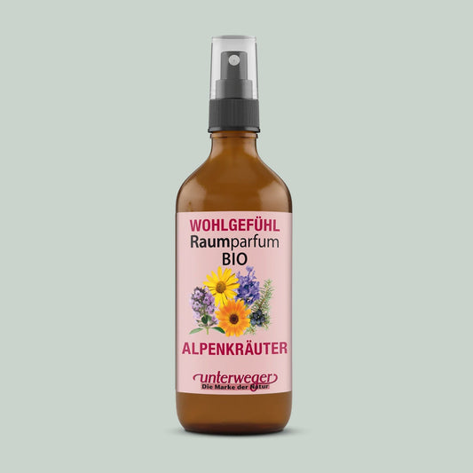 BIO Alpenkräuter Raumparfum Unterweger – Natürliche Frische mit ätherischen Ölen