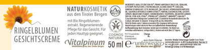 Ringelblume Gesichtscreme von Unterweger