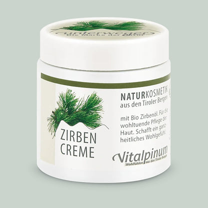 Zirben Körpercreme Unterweger – Naturkosmetik mit Bio-Zirbenöl für sanfte & pflegende Hautpflege