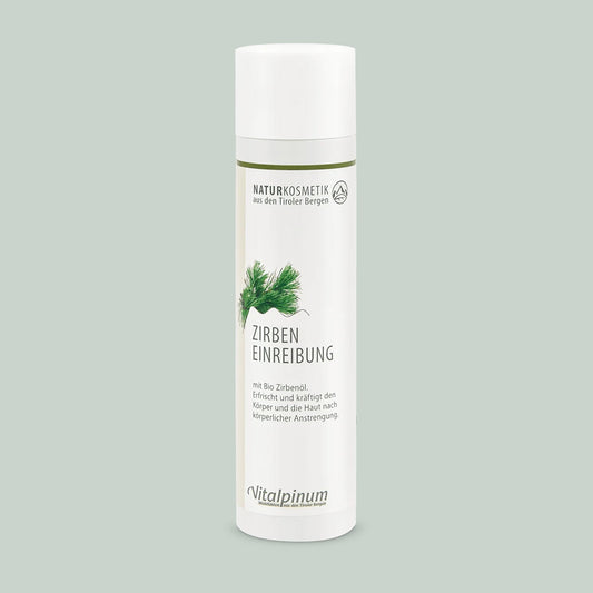 Zirben Einreibung Unterweger – Naturkosmetik bei Muskelverspannung & körperlicher Belastung