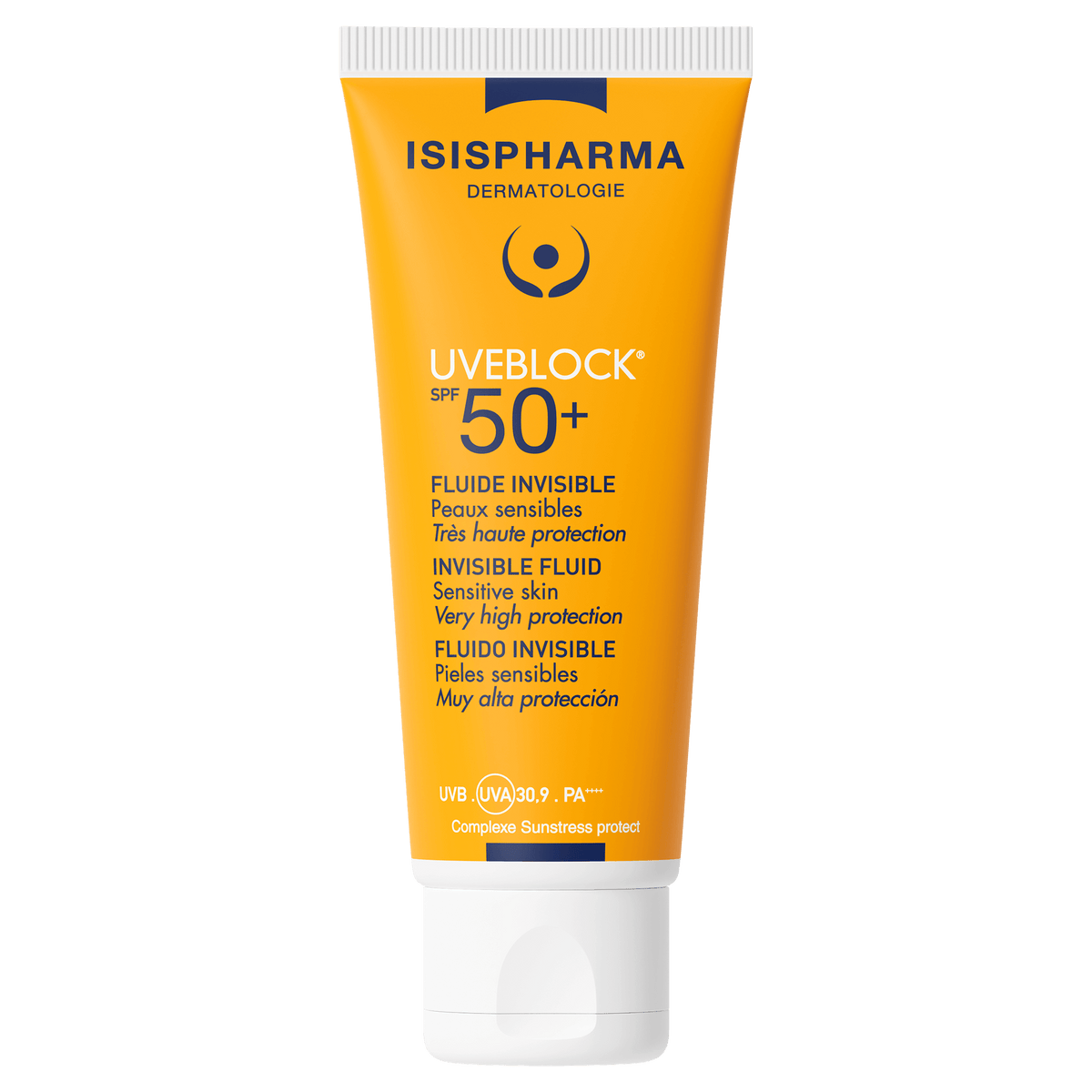 UVEBLOCK SPF50+ fluid invisible