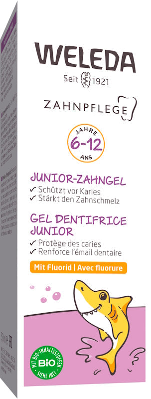 WELEDA Junior-Zahngel mit Fluorid