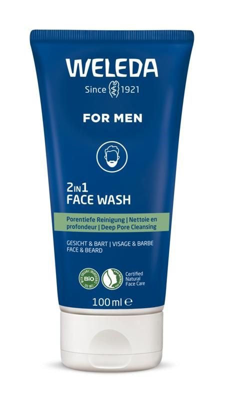 Weleda - For Men 2in1 Face Wash - Deep Pore Cleansing 🌿✨
